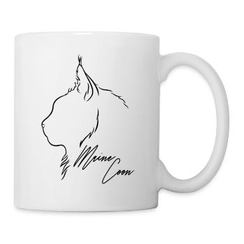 Maine Coon Profil Chats Chat Wilsigns - Mug blanc - blanc - Droite