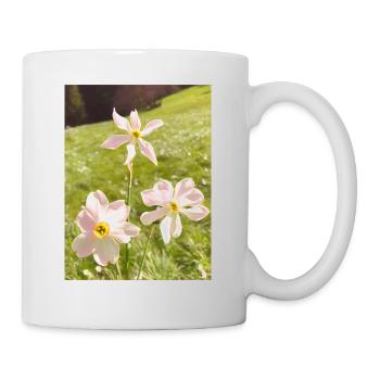 Série Spéciale Narcisses 5 - Mug blanc - blanc - Droite
