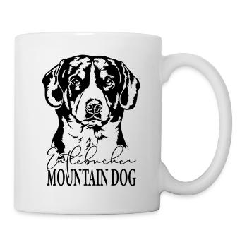 Entlebucher Mountain Dog Portrait Chiens Wilsigns - Mug blanc - blanc - Droite