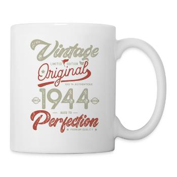 1944 Vintage Birthday Born 1944 - Mug - white - Right