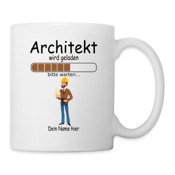 Angehende Architekten Architekturstudent für Baby - Tasse - Weiß - Rechts