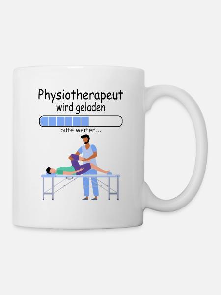 Angehende Physiotherapeut Physiotherapie Ausbildun - Tasse - Weiß