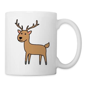 Deer Comic Animal - Mug - white - Right