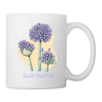 Garlic giant botanical drawing - Mug - white - Right