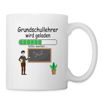 Angehende Grundschullehrer in Ausbildung Baby - Tasse - Weiß - Rechts