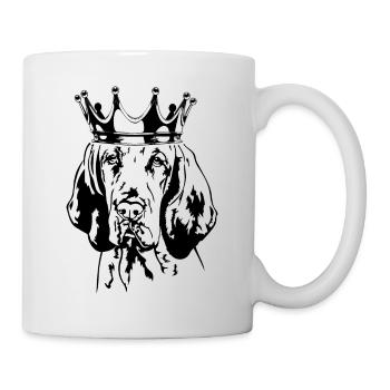 Bracco Italiano Krone Chien Chiens Wilsigns - Mug blanc - blanc - Droite