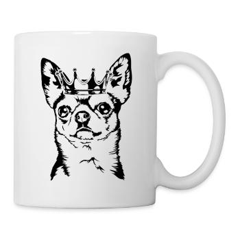 Chihuahua Crown Dog Dogs Wilsigns - Mug - white - Right