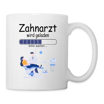 Angehende Zahnärzte Zahnarzt Ausbildung Baby Junge - Tasse - Weiß - Rechts