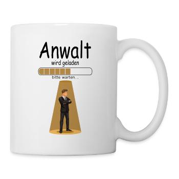 Angehende Anwälte Anwalt in Ausbildung Baby Azubi - Tasse - Weiß - Rechts