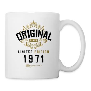 1971 limited edition birthday - Mug - white - Right