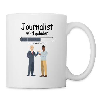 Angehende Journalisten für Student Baby - Tasse - Weiß - Rechts