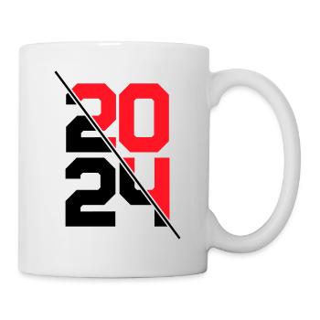 Année 2024 - Mug blanc - blanc - Droite