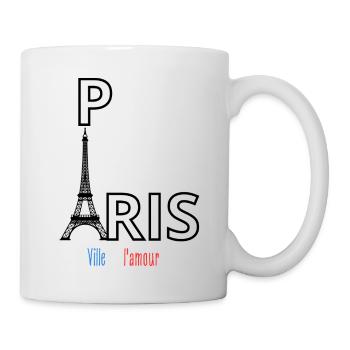 Paris - Mug blanc - blanc - Droite