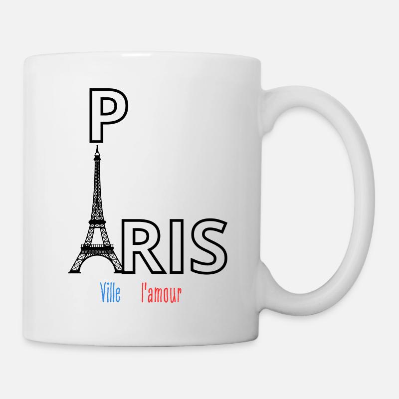 Paris - Tasse - Weiß