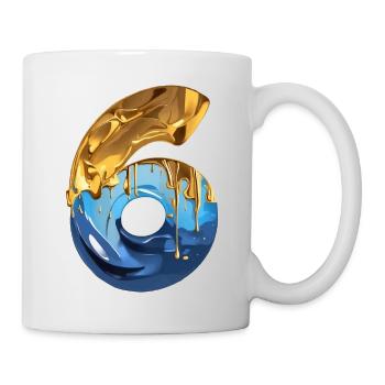 NO. 6 NUMBER 6 COOL 6TH BIRTHDAY - Mug - white - Right