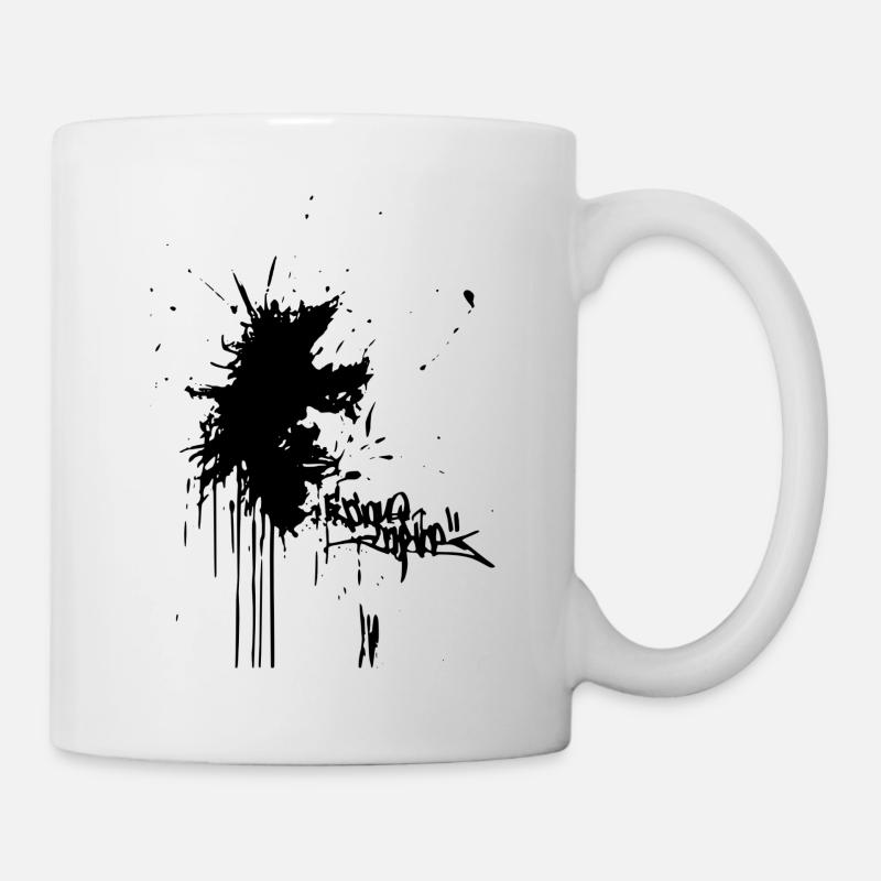 Gesicht - Tasse - Weiß