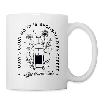 Humorvoller Kaffee Zitate Barista Humor - Tasse - Weiß - Rechts