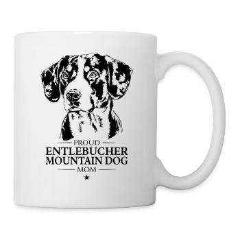 Entlebucher Mountain Dog Mom Hunde Hund Wilsigns - Mug blanc - blanc - Droite