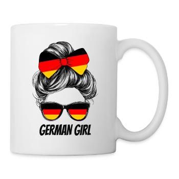 Germany Flag Flag Woman Sunglasses Fan - Mug - white - Right
