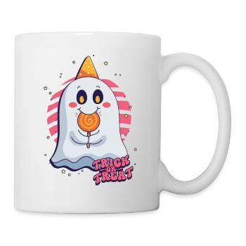 Trick or Treat Halloween Ghost - Mug - white - Right