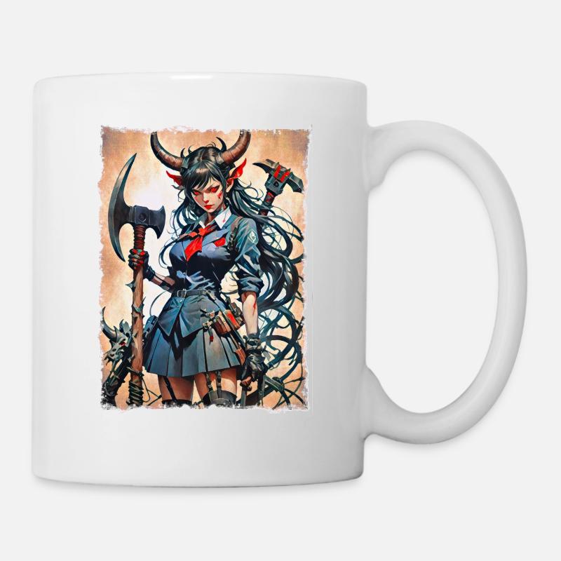 Hier kommt Ärger - Tasse - Weiß