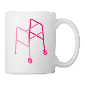 Walking buck - Mug - white - Right