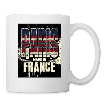 Paris Made In France - Mug blanc - blanc - Droite