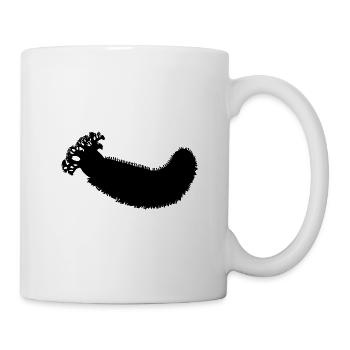Concombre de mer océan idée cadeau plongée créatures de la mer - Mug blanc - blanc - Droite