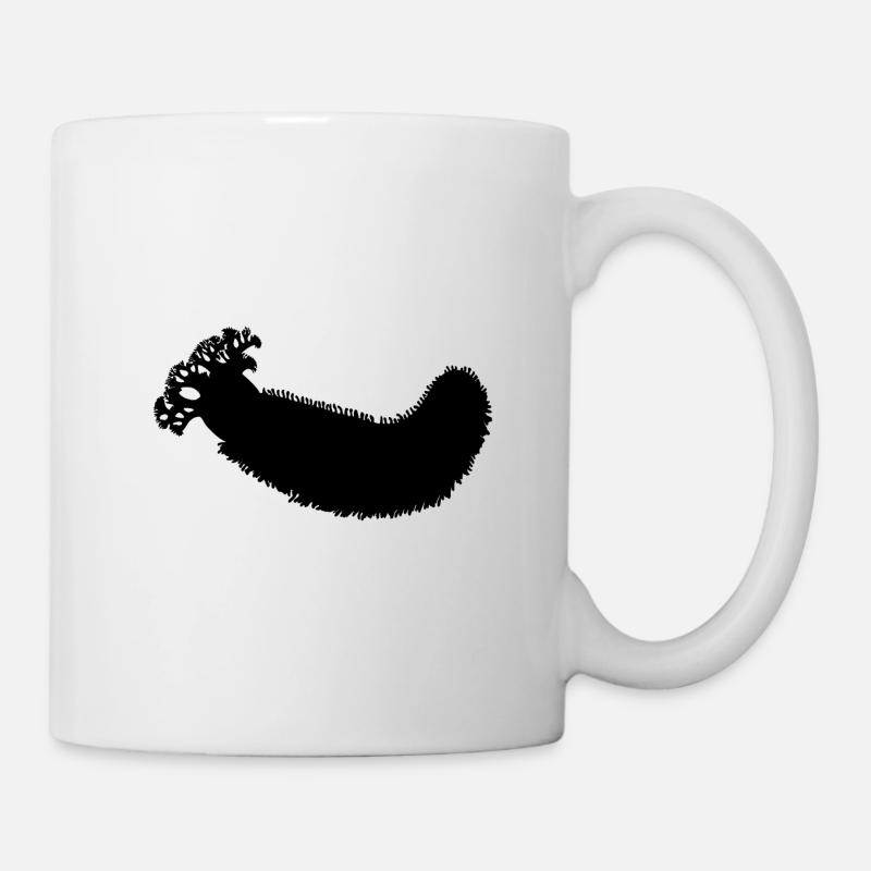 Seegurke Ozean Geschenkidee tauchen Meerestiere - Tasse - Weiß