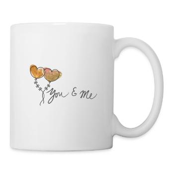 YoU Me DESIGN - Tasse - Weiß - Rechts