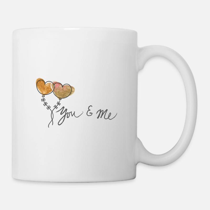 YoU Me DESIGN - Tasse - Weiß