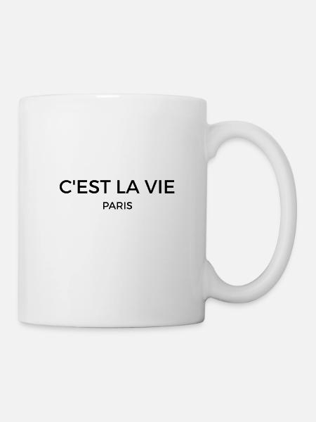 cestl la vie - Mug blanc - blanc