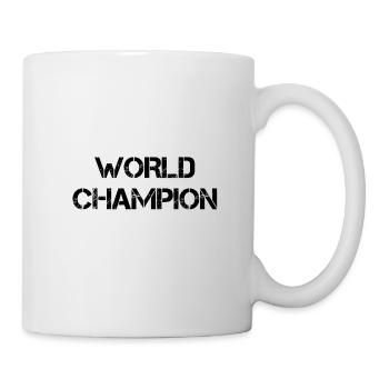 Champion du monde - Mug blanc - blanc - Droite