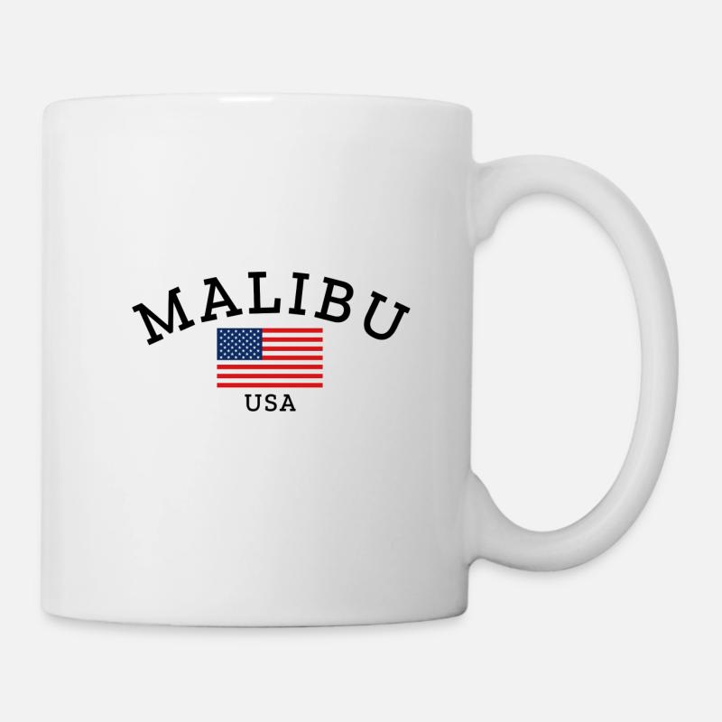Malibu - Tasse - Weiß