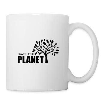 SAVE THE PLANET - Tasse - Weiß - Rechts