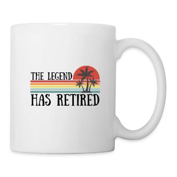 Retraite - Pension - Mug blanc - blanc - Droite