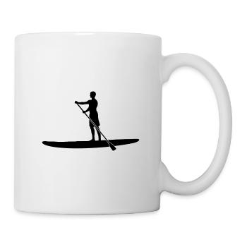 Stand Up Paddle Board SUP Water Sports River Lake - Mug - white - Right