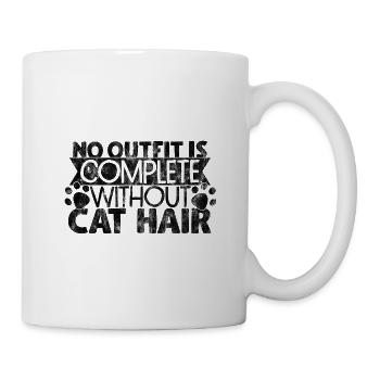 No Outfit is Complete Without Cat Hair - Mug - white - Right