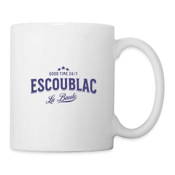 Escoublac Good Time 24 7 La Baule blanc - Mug blanc - blanc - Droite