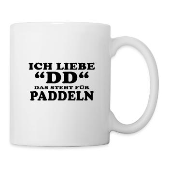 stand up paddle SUP wellenreiter Paddelboat - Tasse - Weiß - Rechts