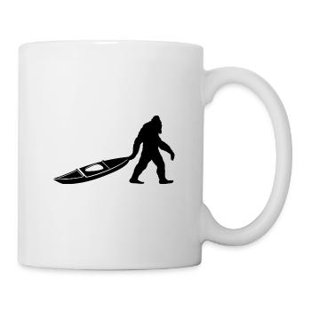 Kayak Canoe Paddling Captain - Mug - white - Right