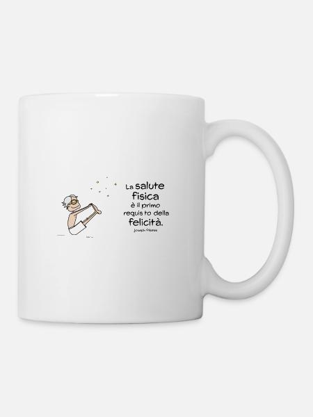 La Salute Fisica - Tasse - Weiß