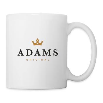 Adams Original Familienlogo - Tasse - Weiß - Rechts