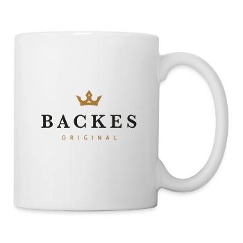 Backes Original Familienlogo - Tasse - Weiß - Rechts