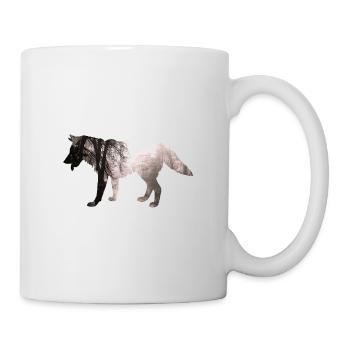 Wolf - Mug blanc - blanc - Droite