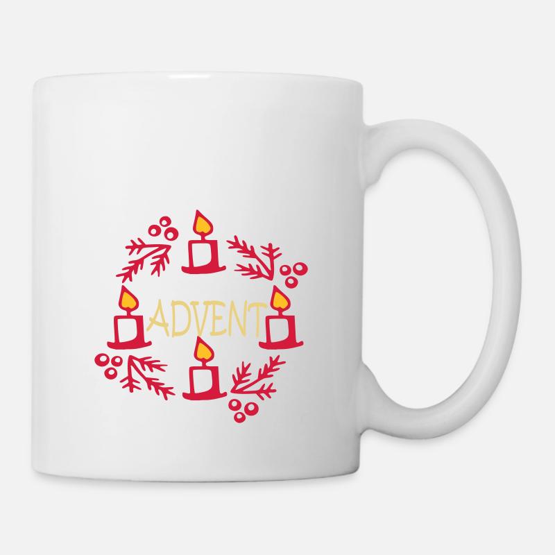 Advent - Mug - white