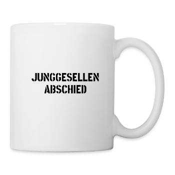 Junggesellenabschied - Tasse - Weiß - Rechts