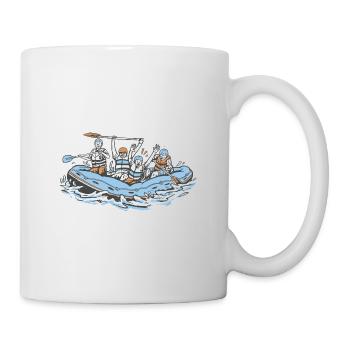 Rafting Squad Outfit for Teams Boating Mountains - Mug - white - Right