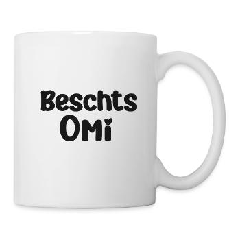 Beschts Omi Grossmami Schweiz Oma Schweiz Grosi - Tasse - Weiß - Rechts