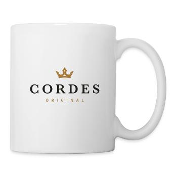 Cordes Original Familienlogo - Tasse - Weiß - Rechts